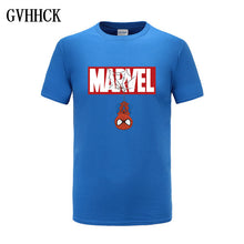 Load image into Gallery viewer, New Summer 3D Iron Spiderman T Shirt Men Marvel Avengers Men - manfastion