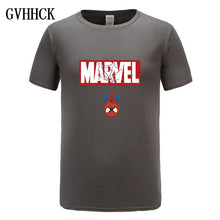 Load image into Gallery viewer, New Summer 3D Iron Spiderman T Shirt Men Marvel Avengers Men - manfastion