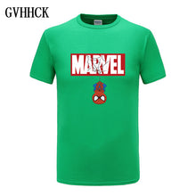 Load image into Gallery viewer, New Summer 3D Iron Spiderman T Shirt Men Marvel Avengers Men - manfastion