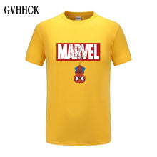 Load image into Gallery viewer, New Summer 3D Iron Spiderman T Shirt Men Marvel Avengers Men - manfastion