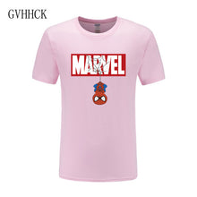 Load image into Gallery viewer, New Summer 3D Iron Spiderman T Shirt Men Marvel Avengers Men - manfastion