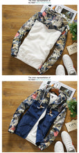 Load image into Gallery viewer, Floral Jacket 2019 Autumn Mens Hooded Jackets - manfastion