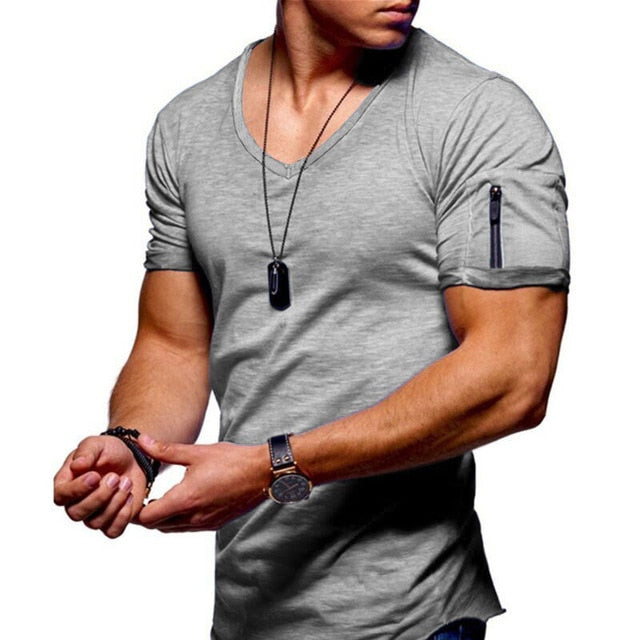 Men T-Shirts Male Plus Size T Shirt Homme Summer - manfastion