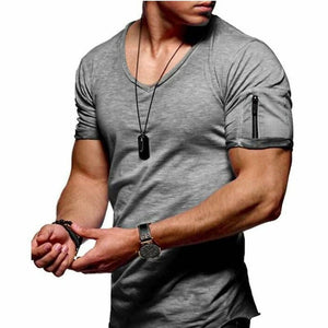 Men T-Shirts Male Plus Size T Shirt Homme Summer - manfastion