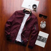 Load image into Gallery viewer, Spring New Men&#39;s Bomber Zipper Jacket - manfastion