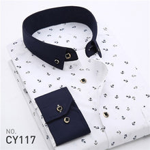 Load image into Gallery viewer, 2019 Retro Floral Printed Man Casual Shirts Fashion Classic Men - manfastion