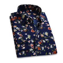 Load image into Gallery viewer, 2019 Retro Floral Printed Man Casual Shirts Fashion Classic Men - manfastion