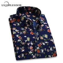 Load image into Gallery viewer, 2019 Retro Floral Printed Man Casual Shirts Fashion Classic Men - manfastion