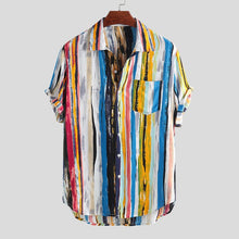 Load image into Gallery viewer, 2019 New Mens Short Sleeve Hawaiian Shirt Summer - manfastion